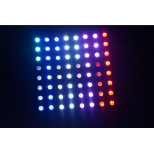 El panel led exterior sk6812_5v SMD5050 RGB P10 más popular 8x8